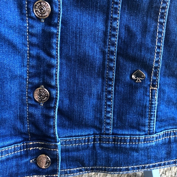 ❌SOLD❌ Kate Spade Broome Street Denim Jacket - Picture 4 of 8